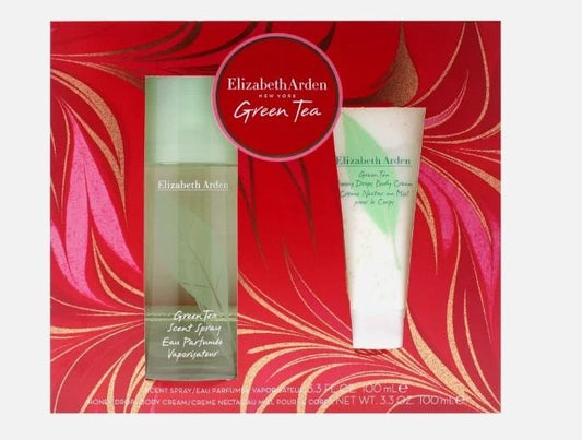 GREEN TEA by ELIZABETH ARDEN 2-PC PERFUME GIFT SET