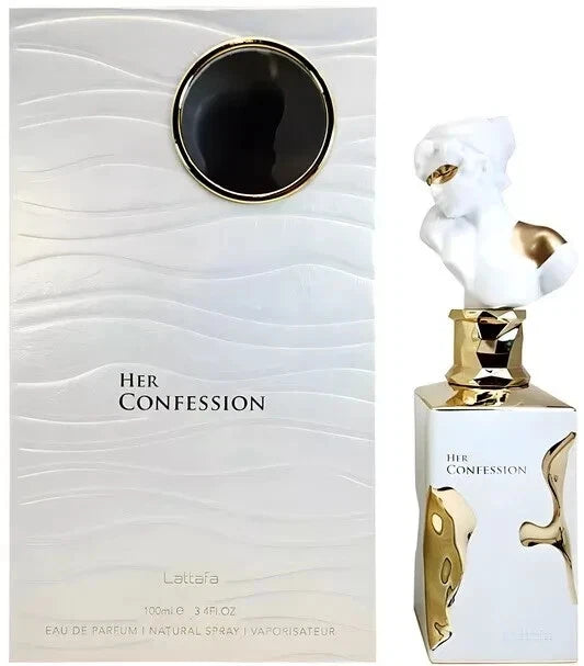 Lattafa Her Confession Eau de Parfum Spray for Women 3.4 Oz | BRAND NEW