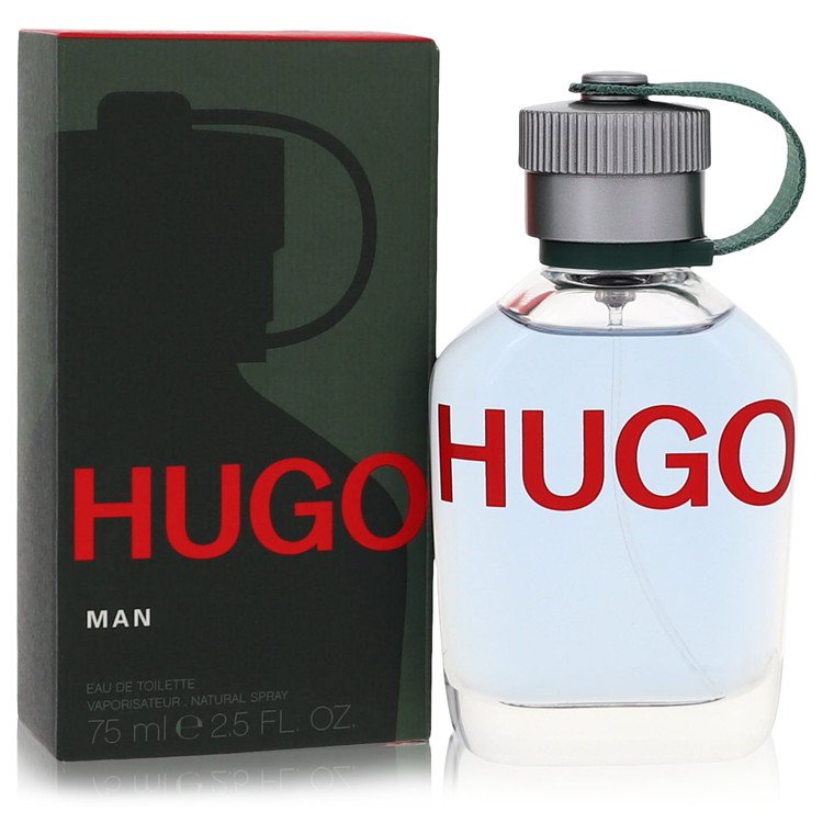 Hugo Boss Green  (With Cello) men's EDT 2.5OZ luxury perfume bottle