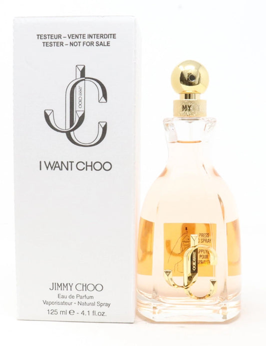 Jimmy Choo Ladies I Want Choo EDP Spray (PLAIN WHITE BOX) 4.1 OZ JUMBO BOTTLE