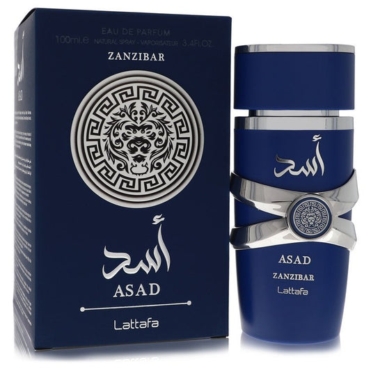 Lattafa Asad Zanzibar men's EDP 3.4OZ luxury perfume bottle