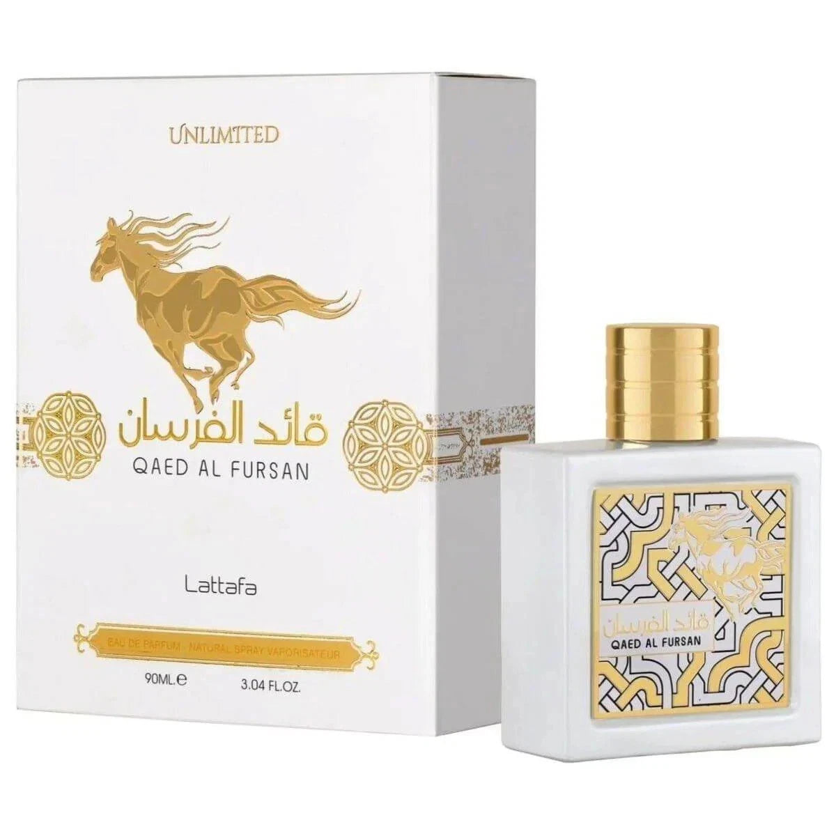 Qaed Al Fursan Unlimited by Lattafa perfume for unisex EDP 3.04 oz