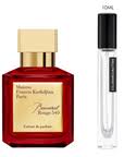 10ML TRAVEL SIZE VIAL OF maison francis kurkdjian Baccarat Rouge 540