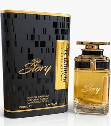 THE STORY EAU DE PARFUM FOR MEN 3.4 FLOZ BY LE BONHEUR PERFUMES