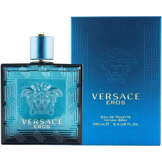 Versace Eros by Gianni Versace Cologne for Men EDT 3.3 / 3.4 oz