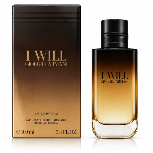 Giorgio Armani I Will Eau de Parfum 100ml-(NEW ARRIVAL 2026)