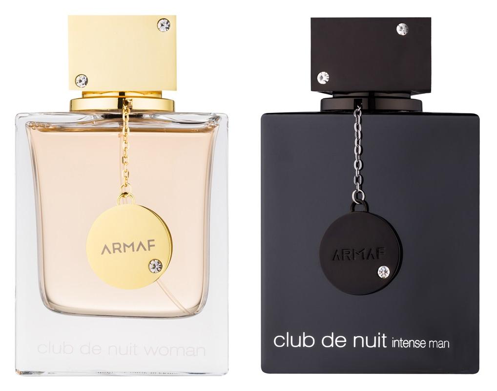 Armaf Couple Combo Set Club De Nuit Intense Men & CDN Women Eau De Parfum Spray 3.6 Oz