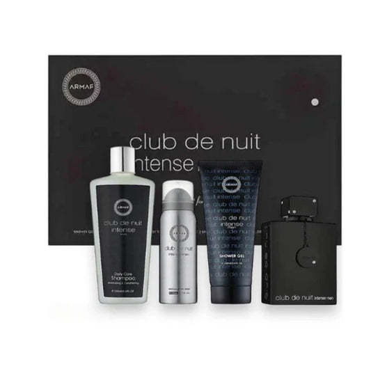 Armaf Men's Club de Nuit Intense 4pcs EDT Gift Set Fragrances
