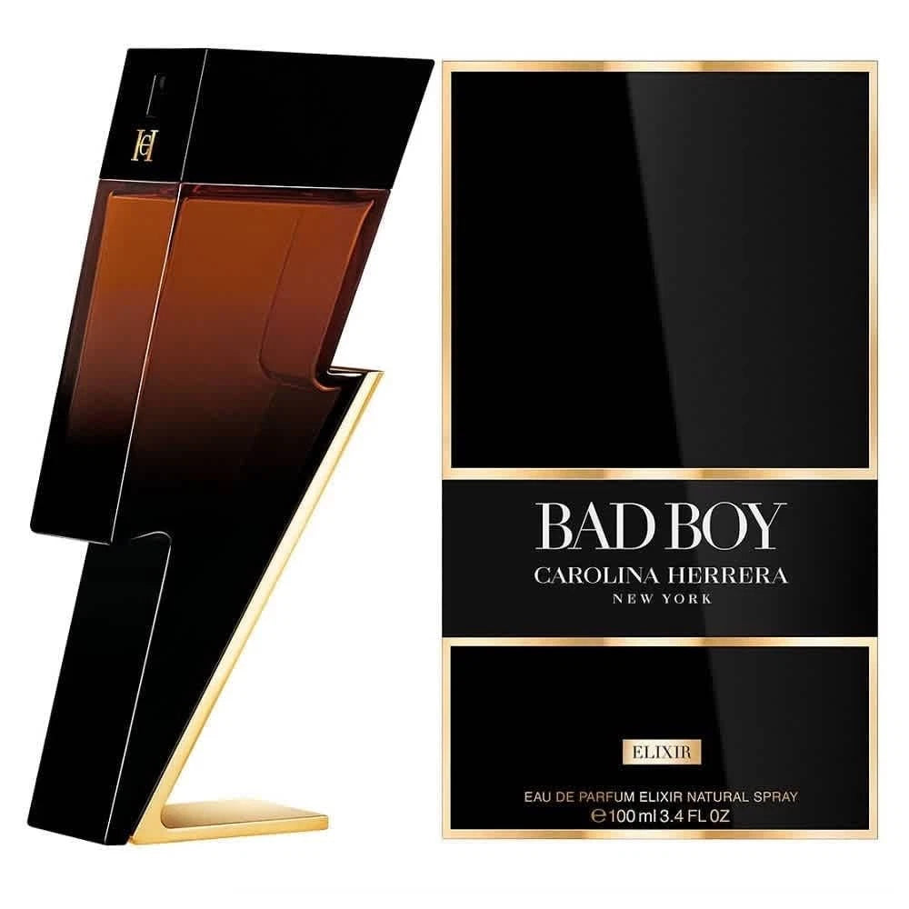 Carolina Herrera Men's Bad Boy Elixir EDP Spray 3.4 oz Fragrances