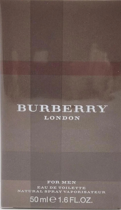 BURBERRY LONDON EAU DE TOILETTE SPRAY FOR MEN 1.6 Oz / 50 ml BRAND NEW IN BOX!!!
