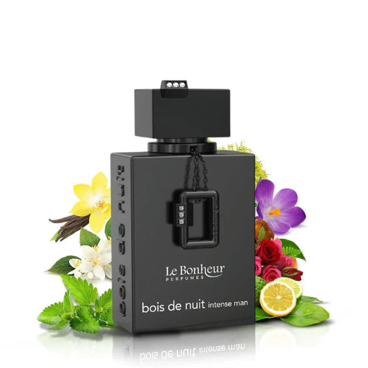 Le Bonheur Bois De Nuit Intense 3.57oz EDP (Men) Like Aventus