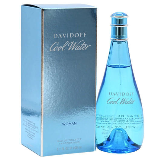 Cool Water by Davidoff perfume for women EDT 6.7 / 6.8 oz 200 ml