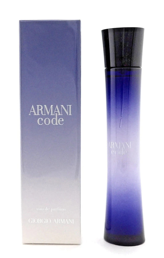 Armani Code By Giorgio Armani 2.5 oz 75 ml EDP Eau de Parfum Spray Women NEW