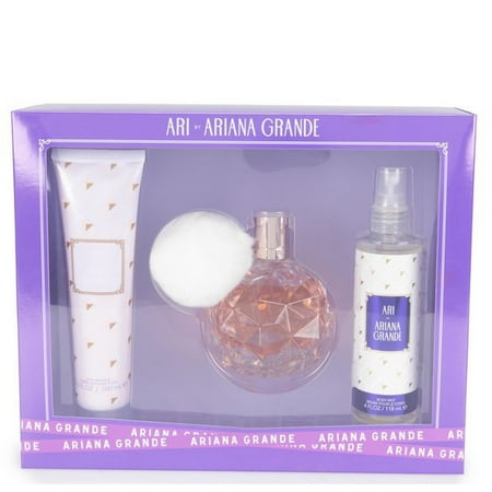 Ariana Grande Ari 3Pcs Set  + Body Mist + Body Cream women's EDP 3.4OZ luxury perfume bottle