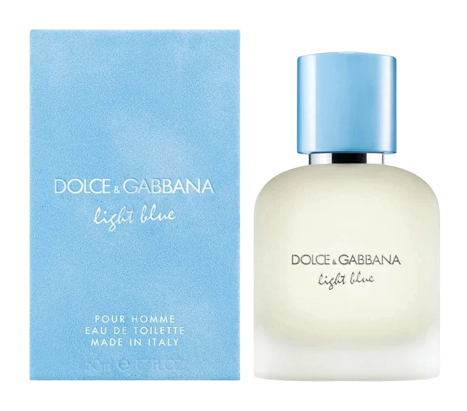 Dolce and Gabbana Men's Light Blue EDT Spray 1.7 oz Fragrances