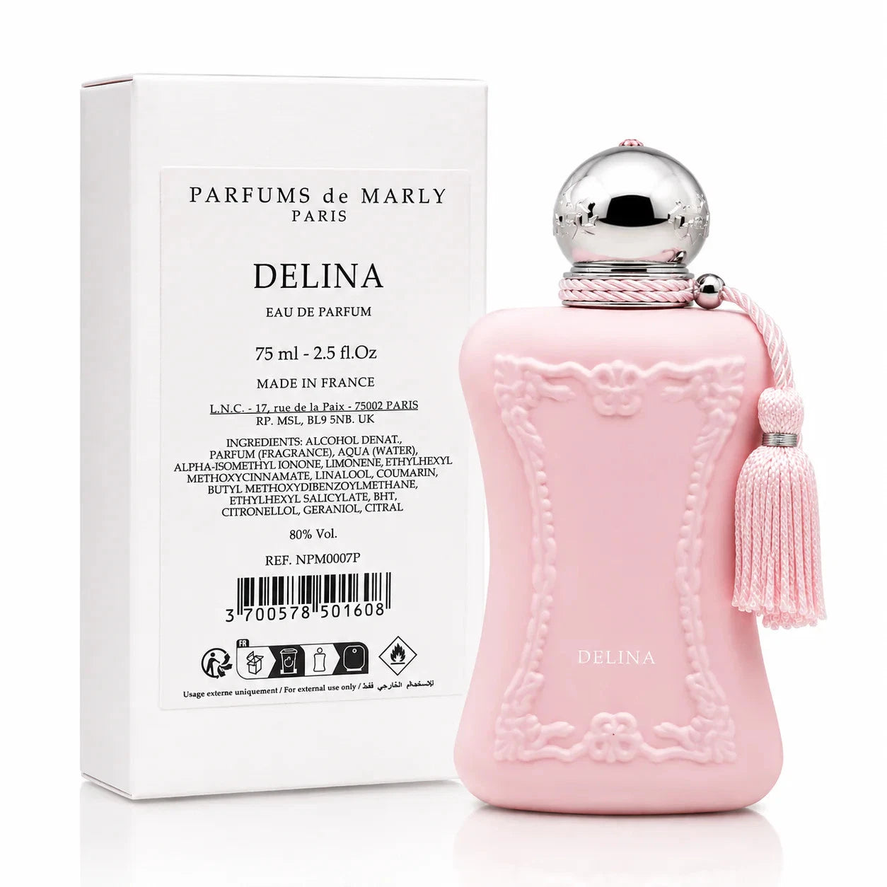 Parfums De Marly Women's 2.5 Ounce Delina Eau de Parfum (White Box)