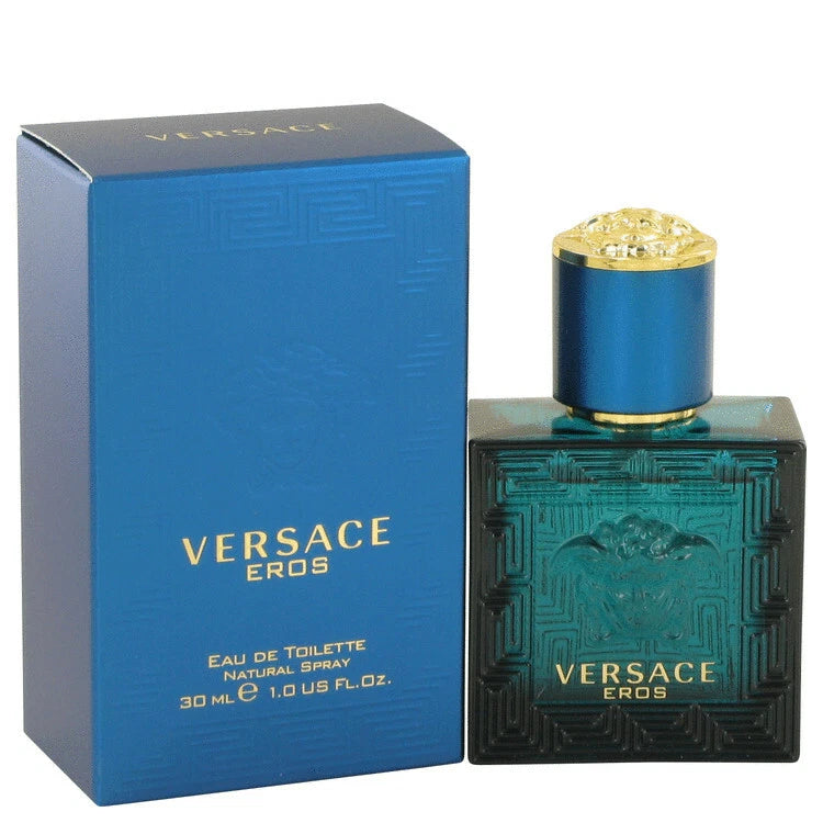 Versace EROS Men Cologne Edt Natural Spray 1.0 oz / 30 ml