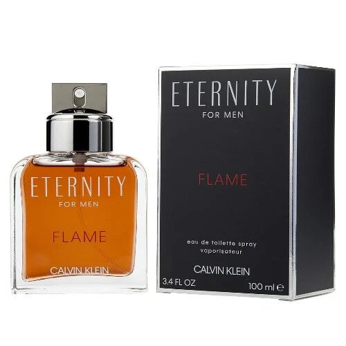 Eternity Flame by Calvin Klein 3.4 oz EDT Cologne for Men