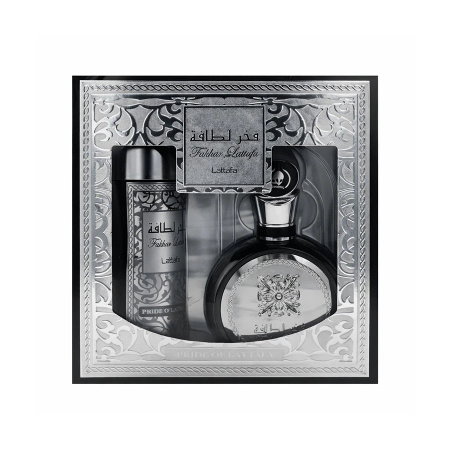 Lattafa Men's Fakhar 2pcs EDP Gift Set Fragrances