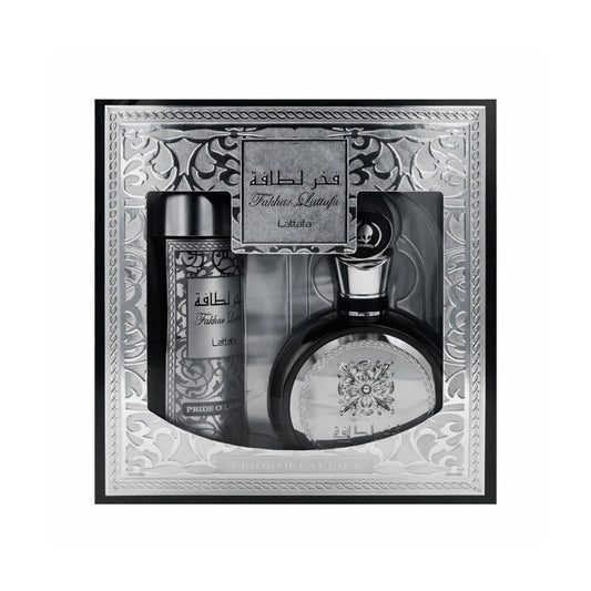 Lattafa Men's Fakhar 2pcs EDP Gift Set Fragrances