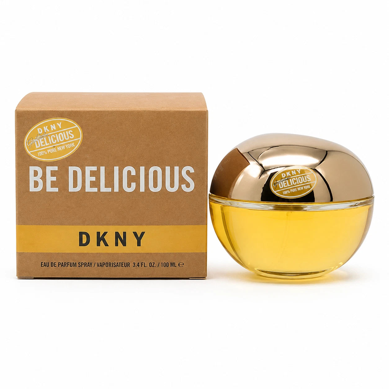 DKNY Golden Delicious Eau De Parfum Spray Women 3.4 Oz 100ml