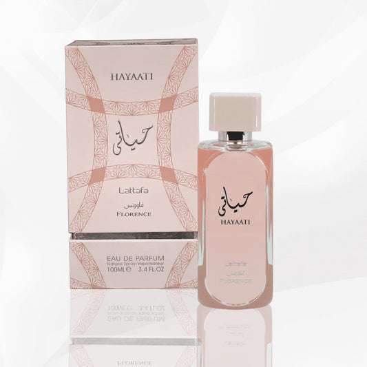 Lattafa Hayaati Florence 3.4 fl oz Eau de Parfum – Elegant Women’s Fragrance