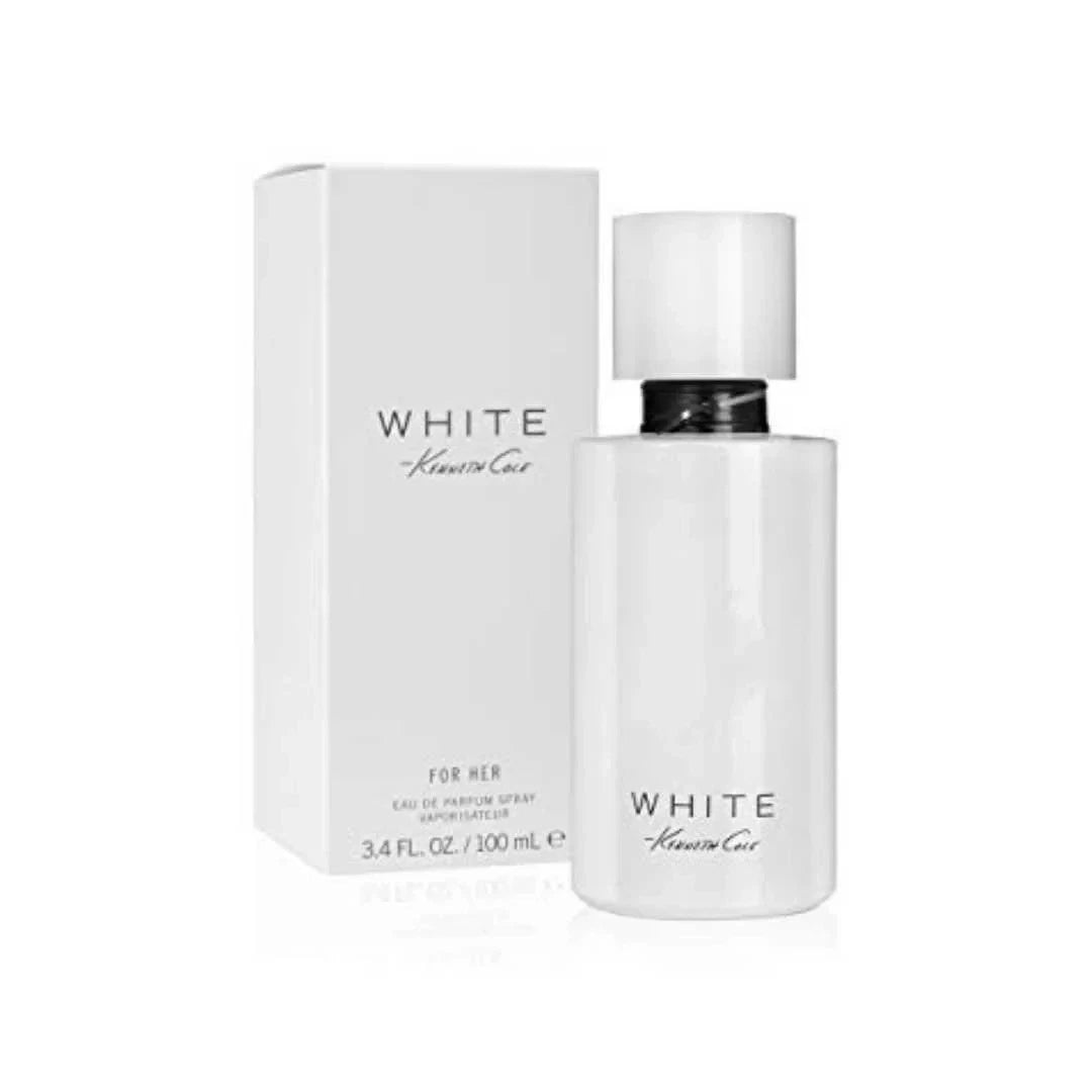 White for Her by Kenneth Cole Eau De Parfum Spray for Women 3.4oz