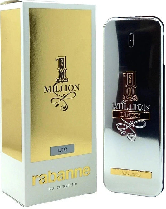PACO RABANNE 1 MILLION LUCKY EAU DE TOILETTE SPRAY MEN 3.4 Oz / 100 ml