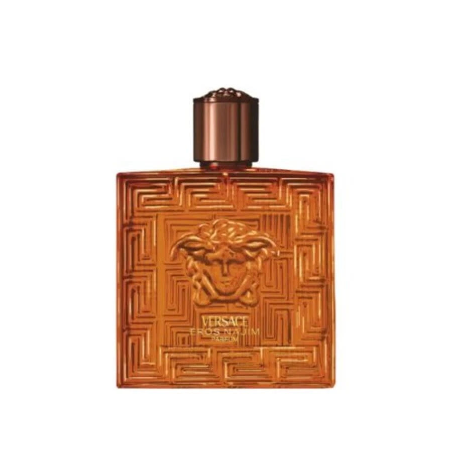 VERSACE EROS NAJIM PARFUM SPRAY 3.4 OZ / 100 ML FOR MEN (NEW IN BROWN BOX)