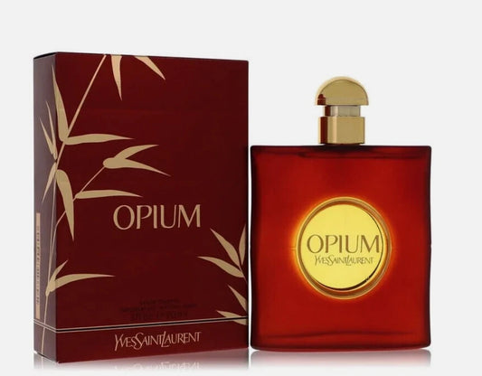NEW Yves Saint Laurent YSL Opium 3 oz Eau De Toilette 90 ml Spray For Women