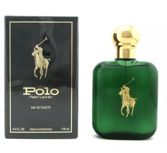 Polo Green by Ralph Lauren Eau de Toilette Spray for Men 4oz