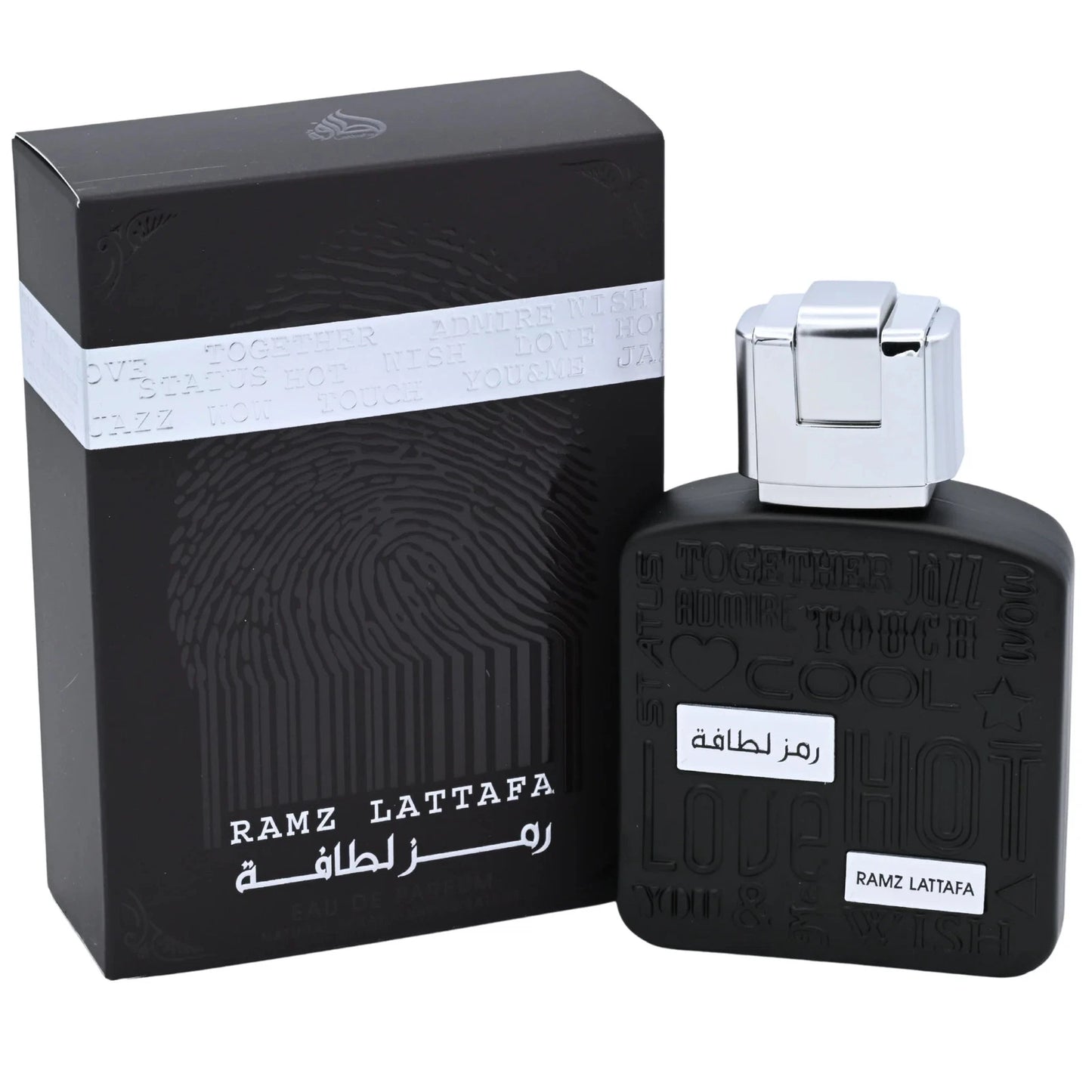 Ramz Lattafa Silver by Lattafa perfume for unisex EDP 3.3 / 3.4 oz