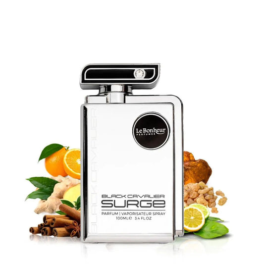 Le Bonheur Black Cavalier Surge 3.4oz Parfum (Men)