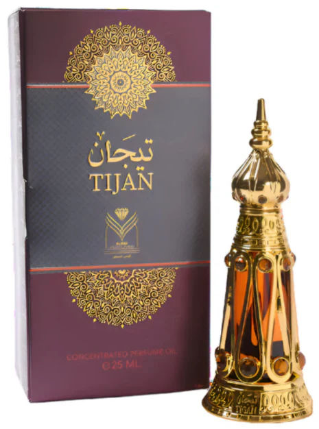 Almas Perfumes Tijan Concentrated Perfume Oil 25ml (Unisex) (Alc. Free)