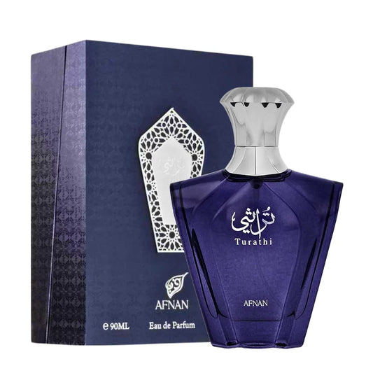 Afnan Men's Turathi Blue EDP Spray 3.0 oz Fragrances