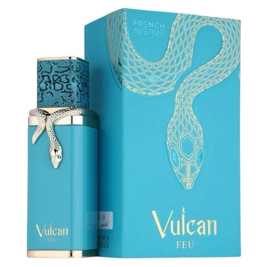 Vulcan Feu French Avenue By Fragrance World 3.4 Oz Eau De Parfum Men Spray