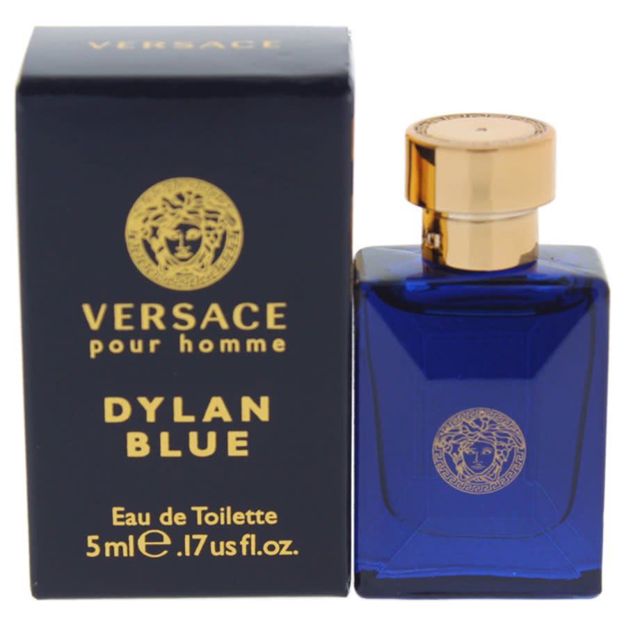 Versace Dylan Blue Pour Homme Men's EDT 5 ml 0.17oz MINI size Splash