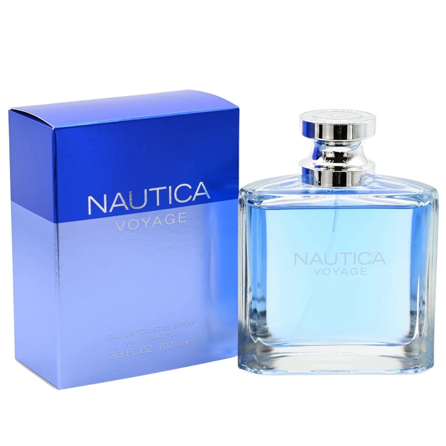 NAUTICA VOYAGE 3.3 / 3.4 oz EDT Cologne Spray for Men New
