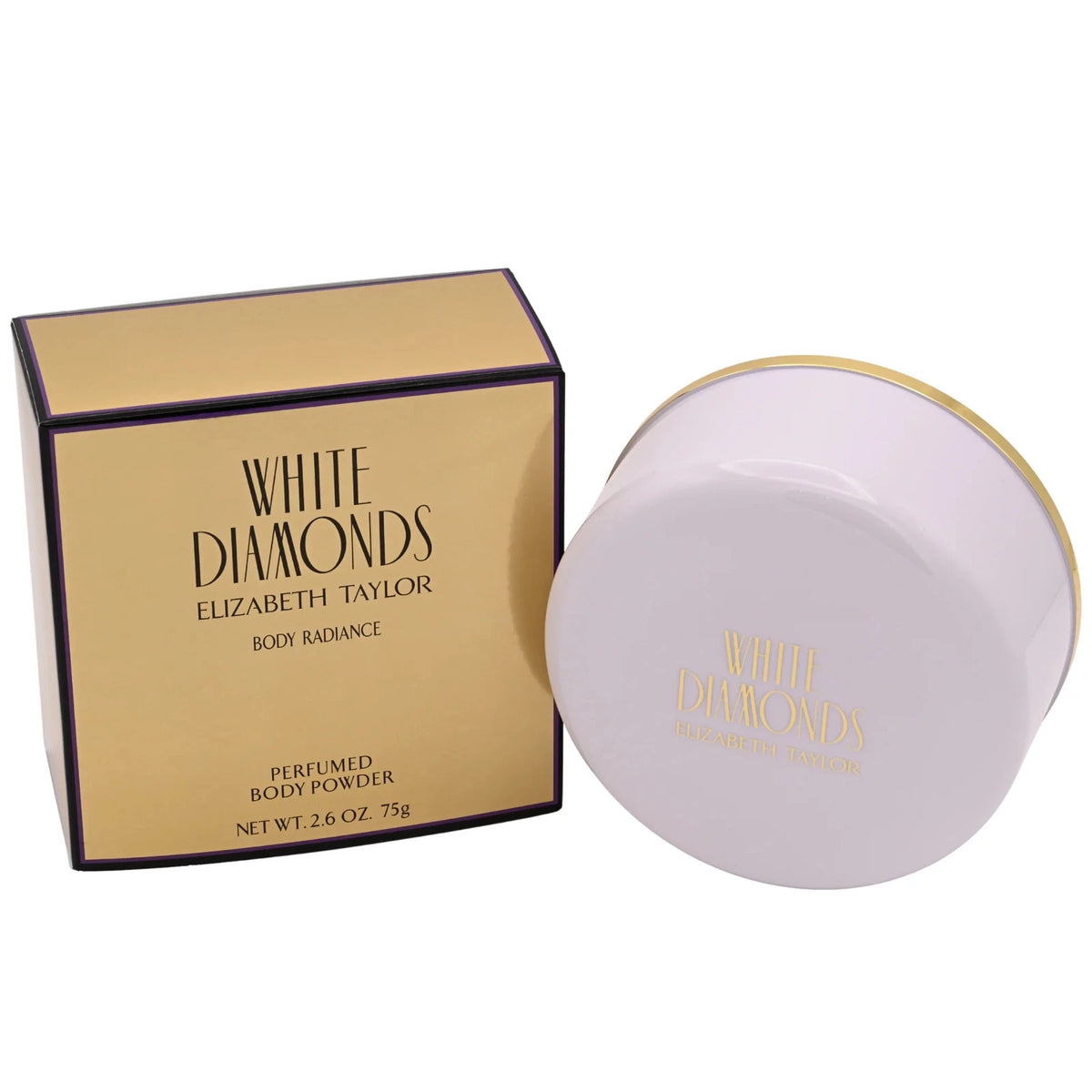 White Diamonds by Elizabeth Taylor Body Radiance perfumed Body Powder 2.6 oz